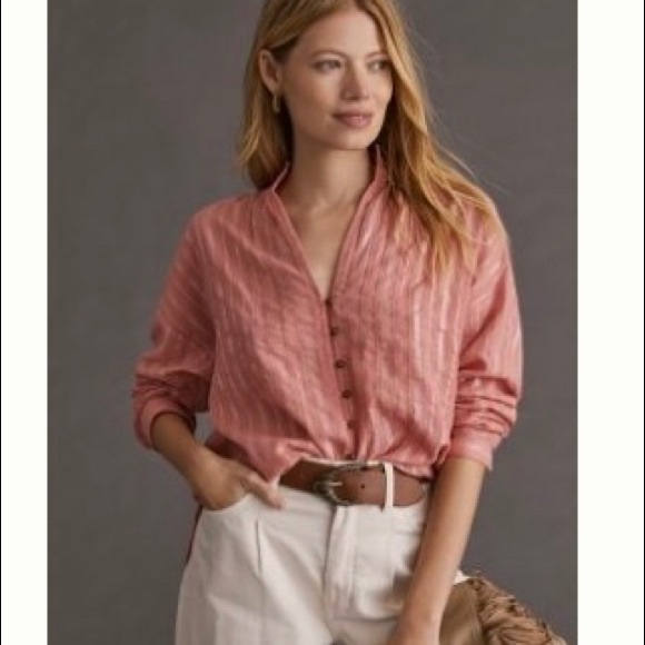 Pilcro the Tavi Buttondown - Picture 2 of 4